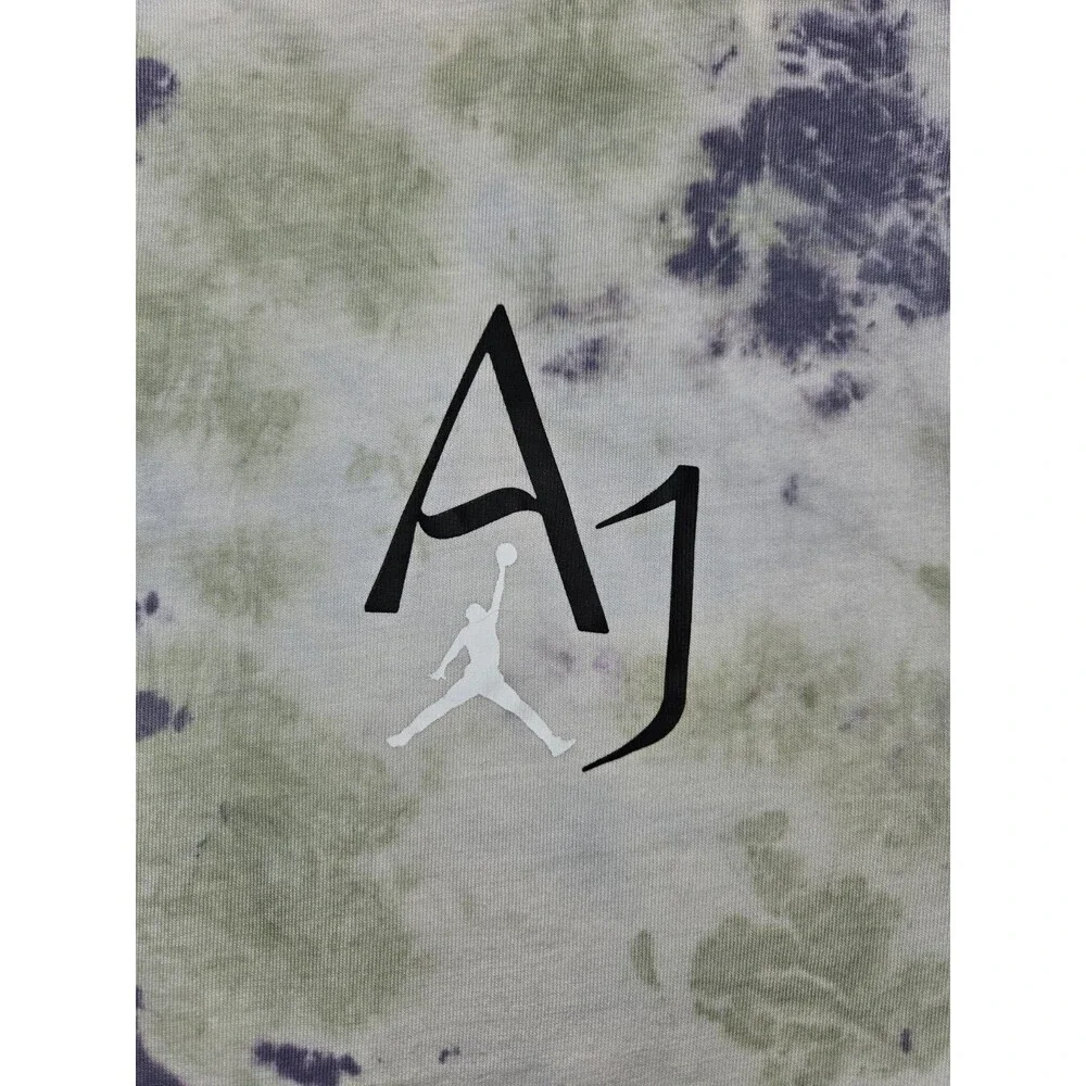 Mens Air Jordan Sport DNA ‘85 Tie Dye Short Sleeve T Shirt Small